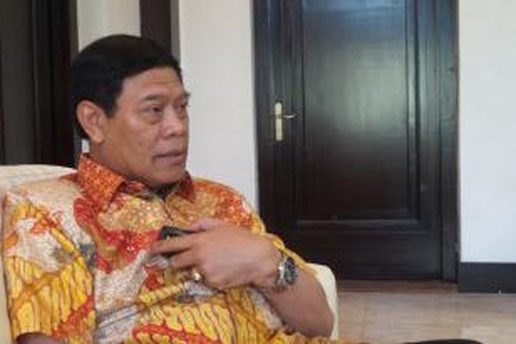 Menteri Koordinator Politik, Hukum, dan Keamanan Tedjo Edhi Purdijatno.