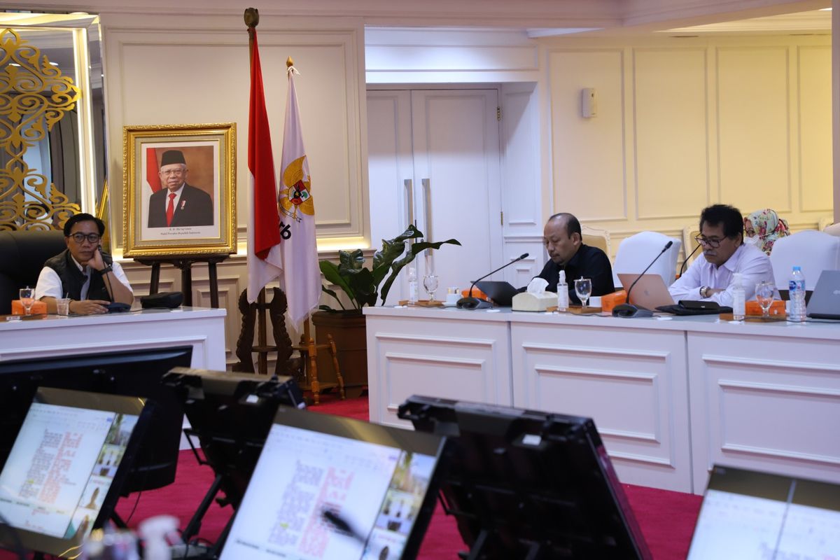 Kementerian Pendayagunaan Aparatur Negara dan Reformasi Birokrasi (Kemenpan-RB) membahas terkait Pengelolaan Kinerja ASN bersama dengan Badan Kepegawaian Negara (BKN), Lembaga Administrasi Negara (LAN), dan Arsip Nasional Republik Indonesia (ANRI), di Jakarta,Selasa (16/1/2024).