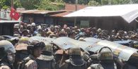 Demo Protes Penempatan Militer di Papua Ricuh, 7 Polisi Terluka
