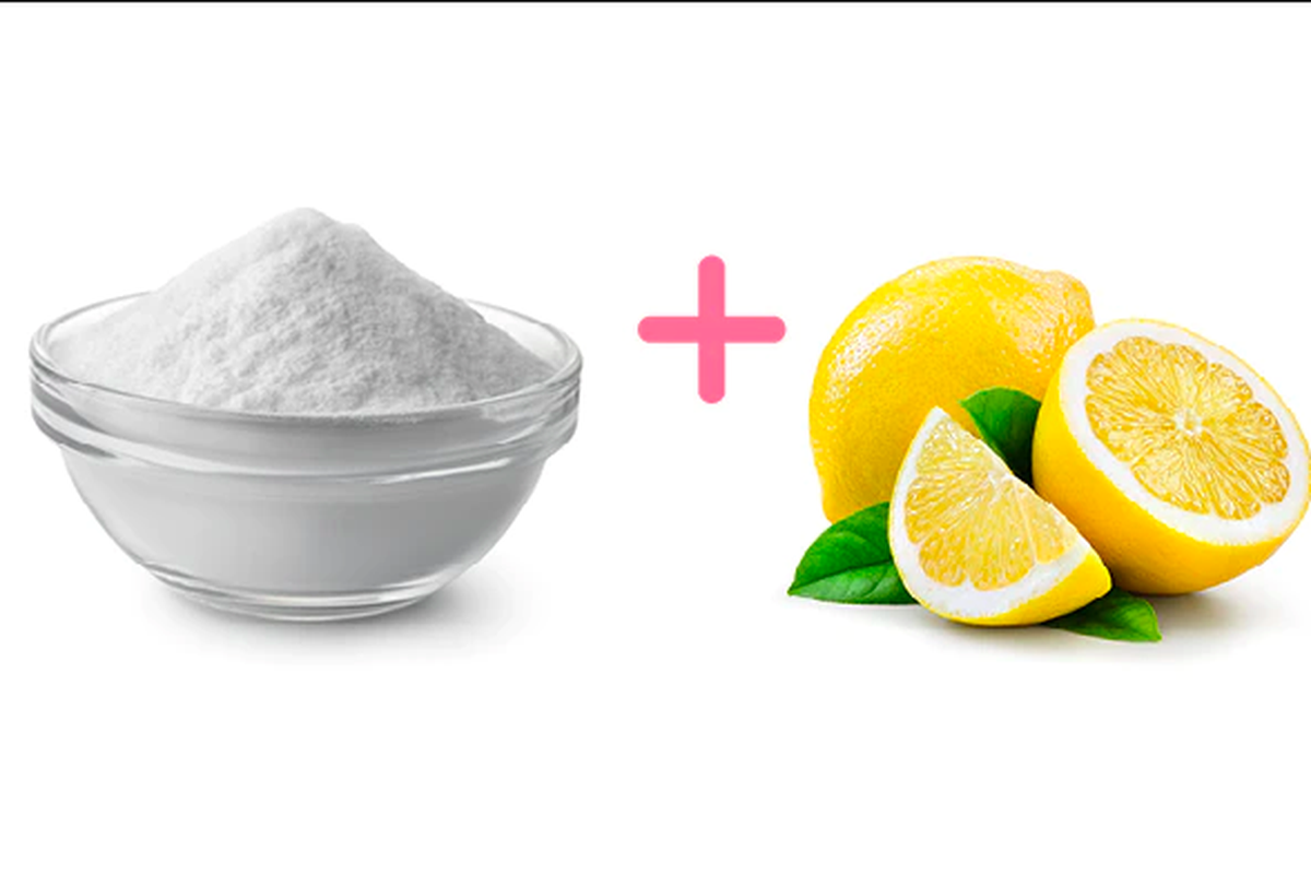 Racikan baking soda dan lemon untuk mengatasi ketombe