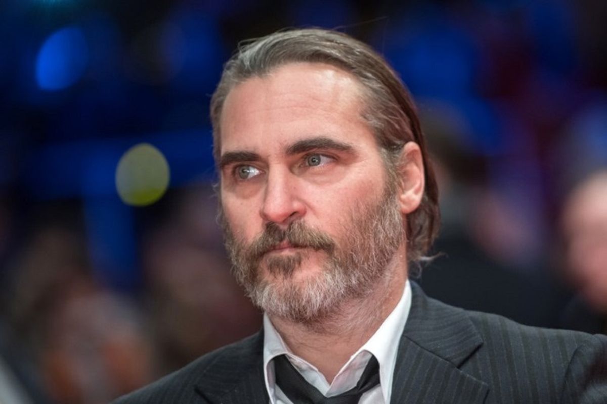 Aktor Joaquin Phoenix berpose di karpet merah pada pemutaran film Dont Worry, He Wont Get Far on Foot di Berlinale ke-68 di Berlin, Jerman, pada 20 Februari 2018. 