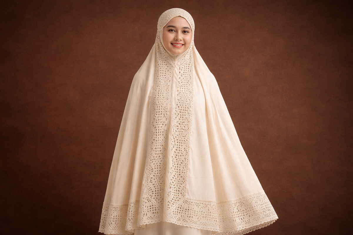 Mukena Lasercut Minimalis