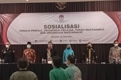 Jadi Tolok Ukur Keberhasilan, KPU Kota Malang Targetkan Partisipasi Pemilih 100 Persen pada Pemilu 2024