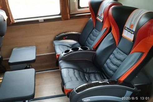 Beda Fungsi Foot Rest dan Leg Rest di Bus AKAP