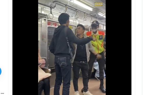 Viral, Video Seorang Pria Marah-marah di KRL, KCI Ungkap Kejadiannya