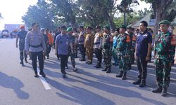 Jaga Keamanan, Pemkot Pekanbaru Gelar Apel 3 Pilar dan Libatkan 1.637 Personel dari Berbagai Instansi