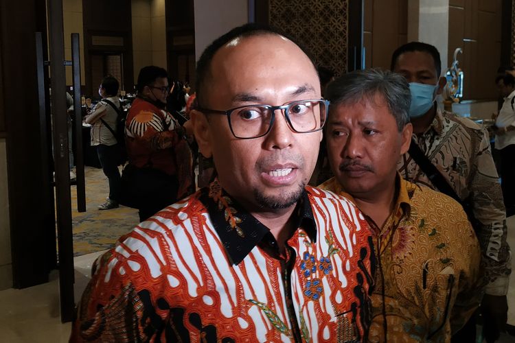 Kepala PPATK Ivan Yustiavandana di Hotel Sultan, Jakarta, Kamis (19/1/2023).