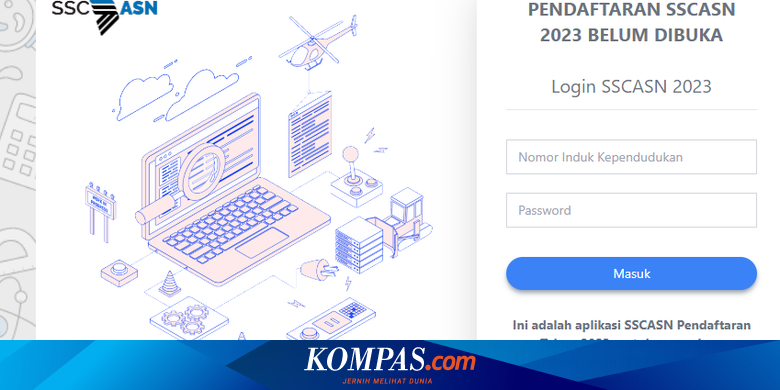 Dibuka Hari Ini, Cek Formasi dan Cara Daftar CPNS 2023 di sscasn.bkn.go.id