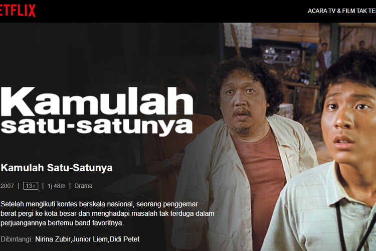 Junior Liem dan Didi Petet dalam Kamulah satu-satunya (2007)