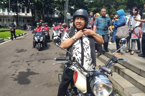 Otoped Listrik Dilarang Beroperasi Sementara di Kota Bandung