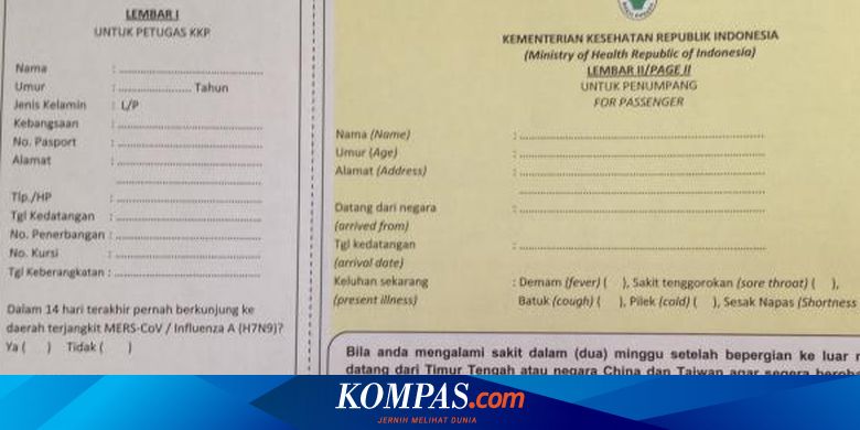 Apa Itu Health Alert Card Dan Fungsinya Saat Pandemik Covid 19