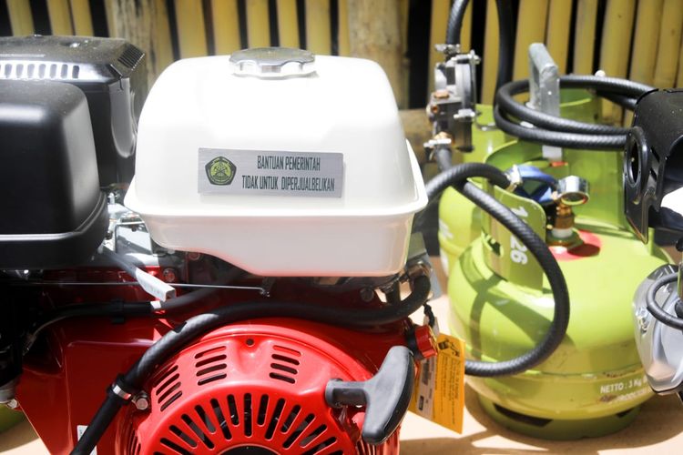 Alat konversi bahan bakar gas untuk tenaga pendorong kapal nelayan di Lumajang