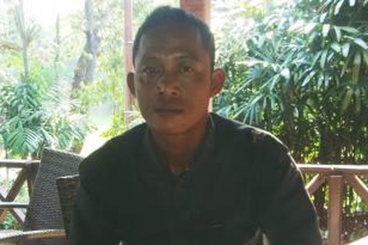 Damir (37), nelayan asal Cilincing, Jakarta Utara.