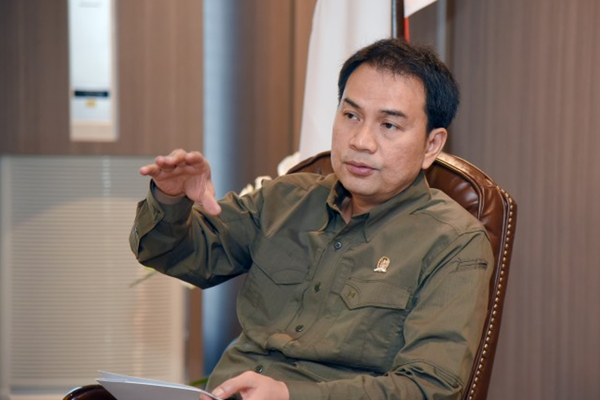 Wakil Ketua DPR RI M. Azis Syamsuddin. 
