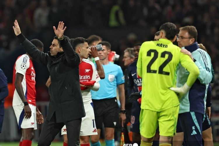 LIVE Hasil PSG Vs Arsenal 2-0: Penalti Raya Percuma, Hakimi Cetak Gol!