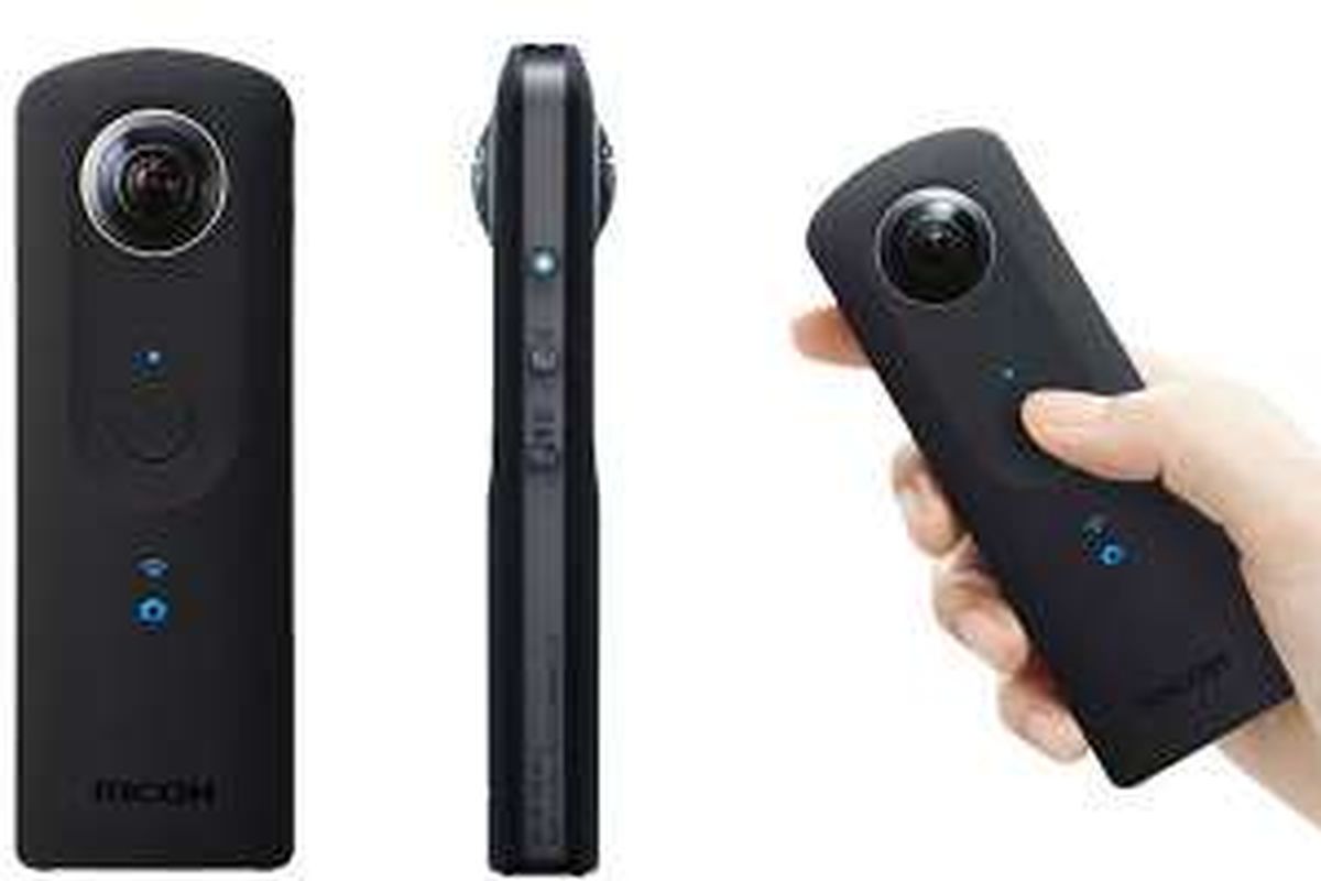 Kamera 360 derajat Ricoh Theta