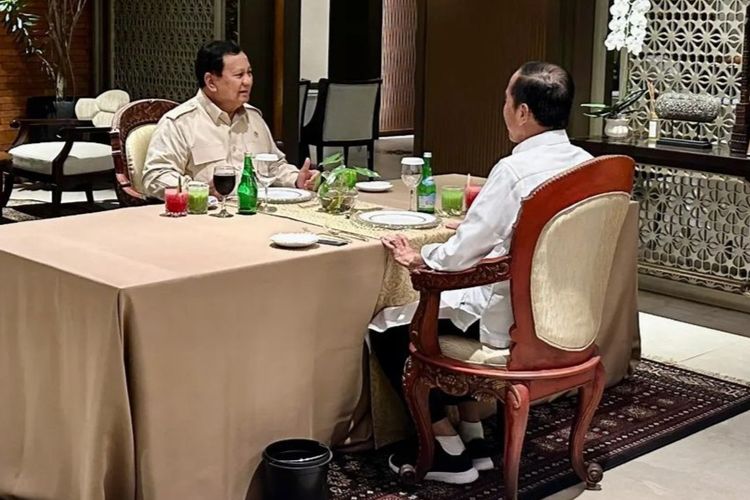 Foto : Dua Pertemuan Jokowi-Prabowo Jelang Pelantikan Presiden Baru