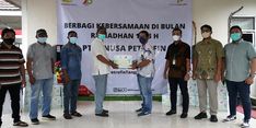 Jelang Hari Raya Idulfitri, PT Elnusa Petrofin Salurkan 9.024 Paket Sembako ke Seluruh Wilayah Indonesia