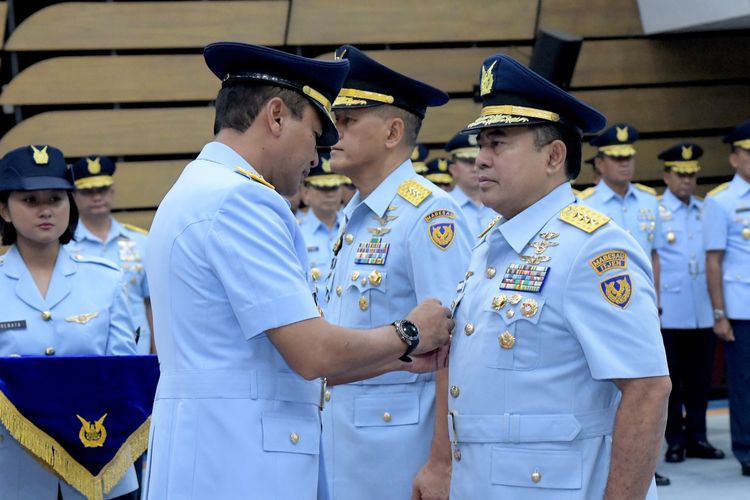 Marsekal Madya Arif Widianto Menjabat Inspektur Jenderal TNI AU