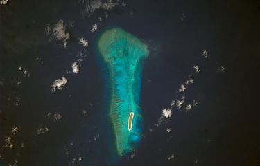 Samudra Pasifik menjadi samudra terluas di permukaan Bumi.