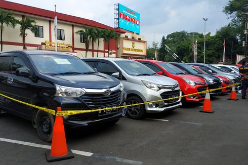 Sewa 31 Mobil untuk Dijual Murah, 5 Pelaku Ditangkap Polisi