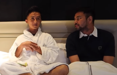 Raffi Ahmad menanyakan soal akun Instagram Sensen yang hilang.