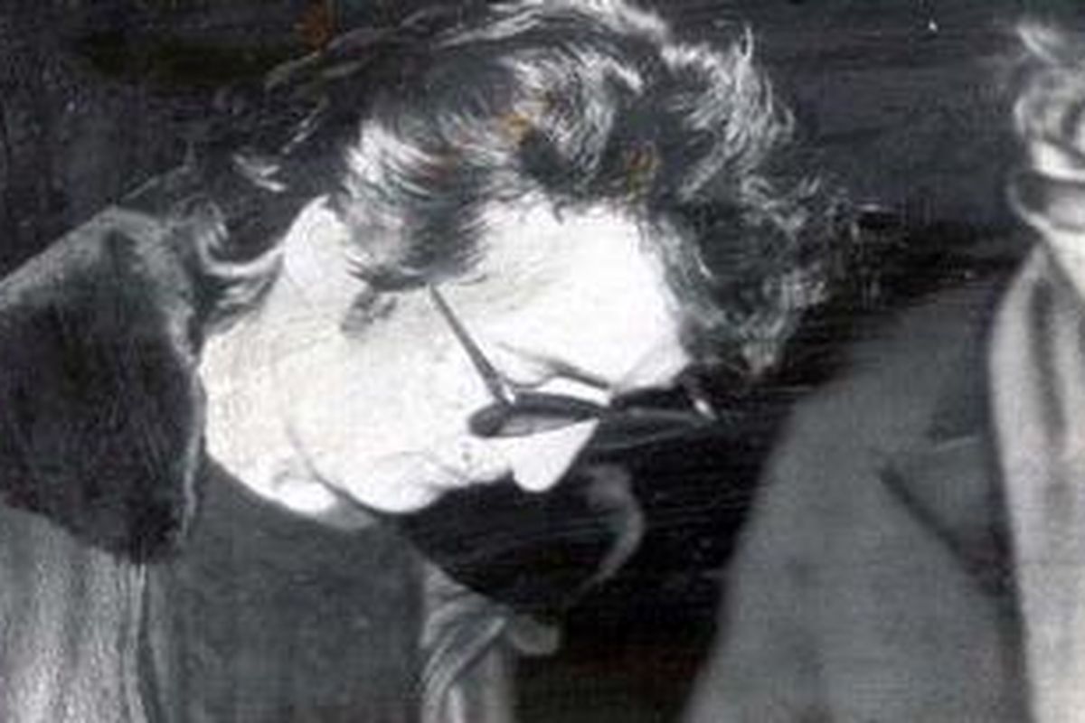 Autograph hunter Mark Chapman gets a signature from John Lennon outside his elegant Dakota apartment building in New York where hours later he gunned down the former Beatle  