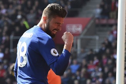 Final Piala FA, Olivier Giroud Siap Jadi Jimat Keberuntungan Chelsea