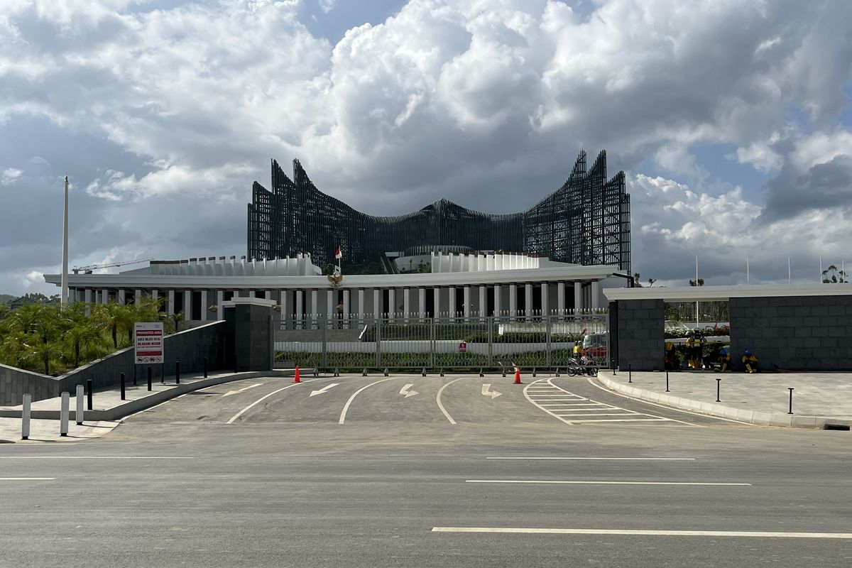 Istana Kepresidenan di Kawasan Inti Pusat Pemerintahan (KIPP), Ibu Kota Nusantara (IKN)