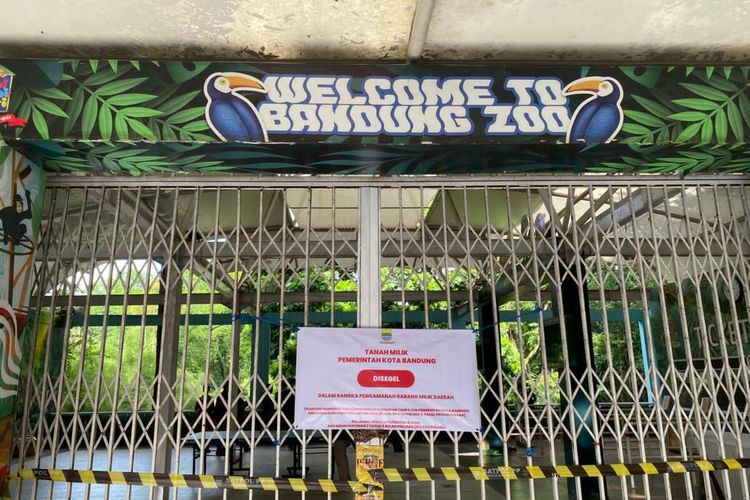 Pemerintah Kota Bandung melakukan pengamanan Kebun Binatang Bandung sebagai aset Barang Milik Daerah (BMD).
