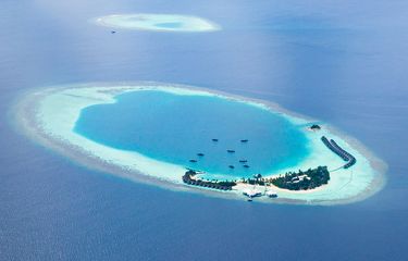 Pulau Atol di Maladewa