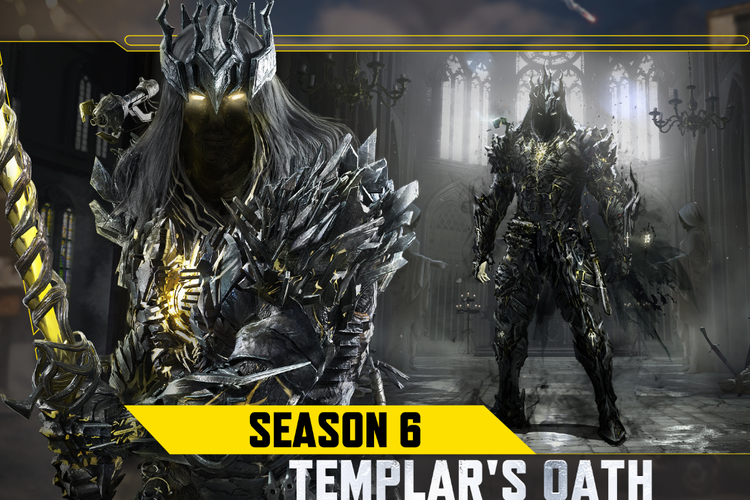 Skin Mythic Templar di Call of Duty: Mobile Season 6 - Templar's Oath