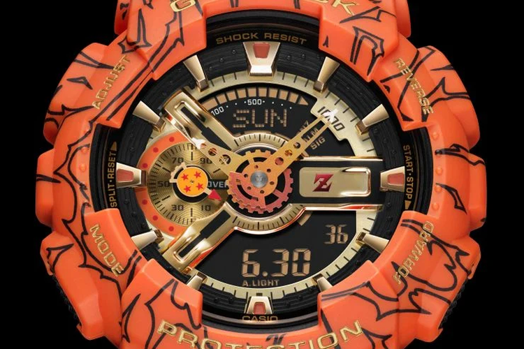 Jam Tangan Edisi Terbatas G-Shock "Dragon Ball Z" Resmi Dipasarkan