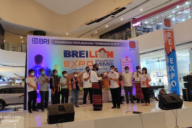 Pengurus Daerah Real Estat Indonesia (REI) Nusa Tenggara Timur (NTT), menggelar pameran perumahan Breilian Expo yang bertempat di Lippo Plaza pada Jumat (1/4/2022).