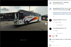 PO Bagong Rilis Lagi Bus Baru dari Karoseri Tentrem