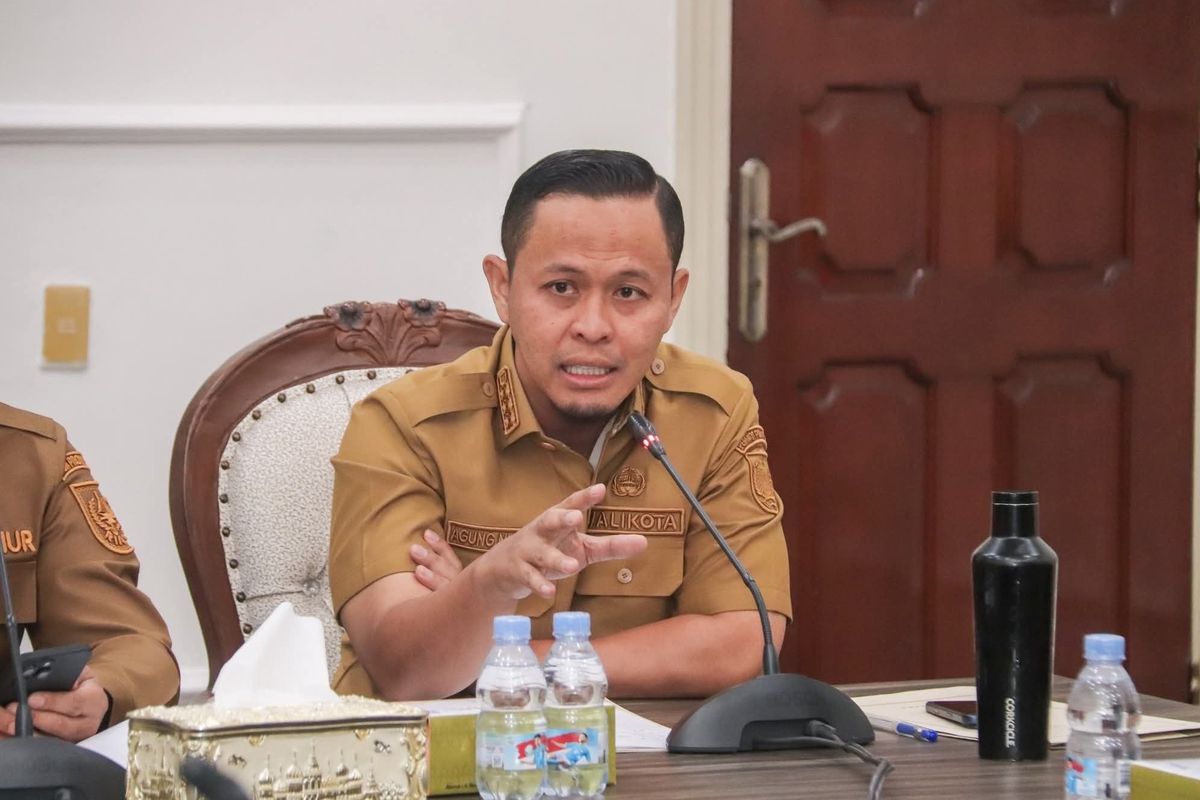 Wali Kota Pekanbaru Agung Nugroho menyampaikan kesiapan Pemkot Pekanbaru dalam mendukung pelaksanaan PSN 2026.