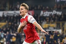 Arsenal Vs Man United: Insting Odegaard ke Gawang Lawan