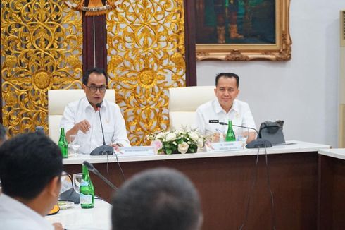 Ratas dengan Pj Gubernur Sumsel, Menhub Budi Targetkan Ground Breaking Pelabuhan Tanjung Carat pada 2024