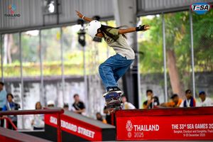 Dari Kota Malang, Zee Menaklukkan Papan Skate SEA Games 2025