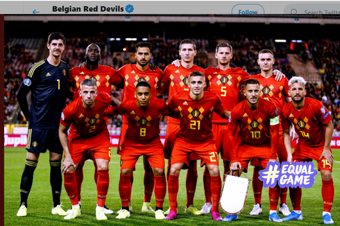 Timnas Belgia Teken Kontrak Enam Tahun dengan Adidas