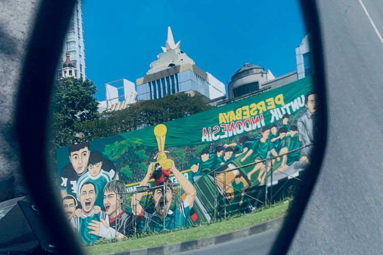 Mural Menuju Satu Abad Persebaya, Cara Seniman Satukan Bonek dan Rawat Sejarah