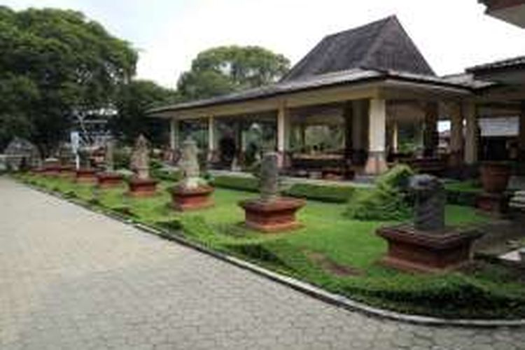 Museum Trowulan di Mojokerto, di Jawa Timur.