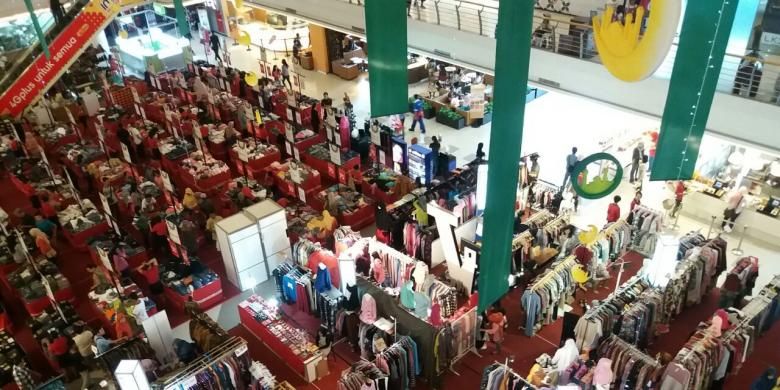 Situasi pusat belanja Solo Square pukul 10.30 WIB, Selassa (5/7/2016).