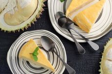 Resep Vanilla Mille Crepes, Tambah Topping Daging Durian Lebih Enak