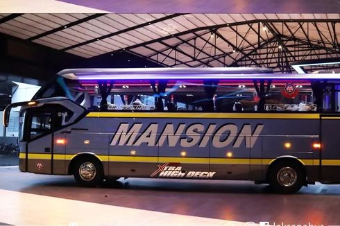 Fasilitas Mewah Bus PO Mansion, Jok Nyaman dan Ada Dispenser