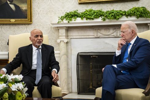 Janji Biden untuk Beri Dukungan Kuat kepada Pemerintah Afghanistan Atas Kebrutalan Taliban