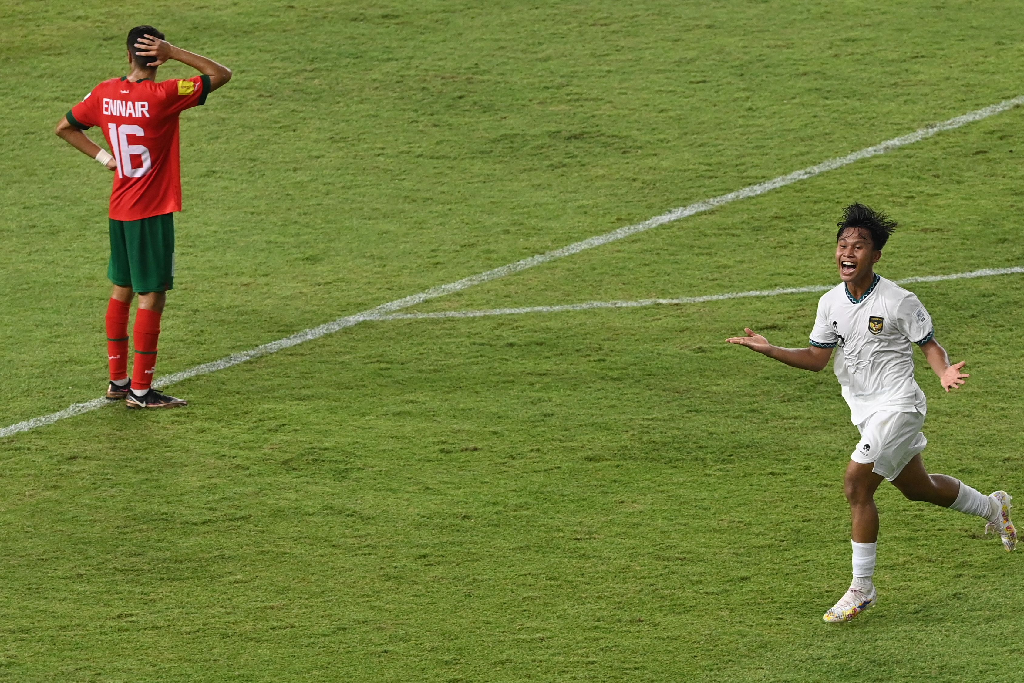 Nabil Cetak Gol Indah di Piala Dunia U17: Terinspirasi Messi, Belajar dari Latihan