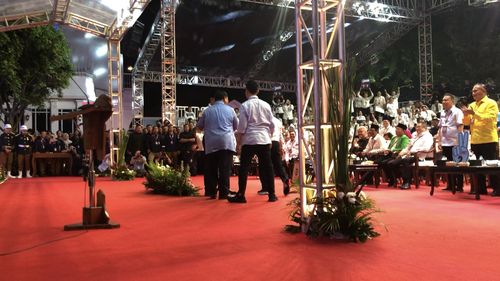 Momen Cak Imin Salami Prabowo Setelah Disebut Sahabat Lama
