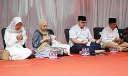 Sehari Jelang Pemilu, Bupati Kediri Gelar Khataman Al Quran dan Doa Bersama