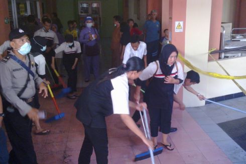 Labfor Polda Jatim Selidiki Penyebab Kebakaran RS Bhayangkara Kediri